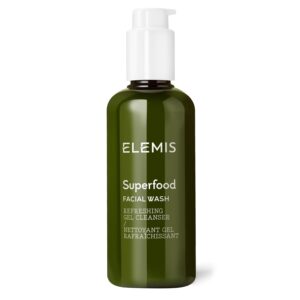 ELEMIS Superfood Facial Wash | Revitalizing Daily Prebiotic Gel Wash Gently Cleanses, Nourishes, and Balances Skin for a Fresh, Glowing Complexion