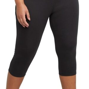 Just My Size Women's Stretch Jersey Capri 19.5" Leggings
