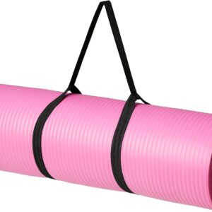 Amazon Basics 1/2 Inch Extra Thick Exercise Yoga Mat with Carrying Strap