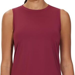 Dragon Fit Women Sleeveless Yoga Tops Workout Cool T-Shirt Running Short Tank Crop Tops