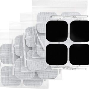 AUVON TENS Unit Pads Electrode Patches with Upgraded Self-Stick Performance and Skin-Friendly Design for Electrotherapy